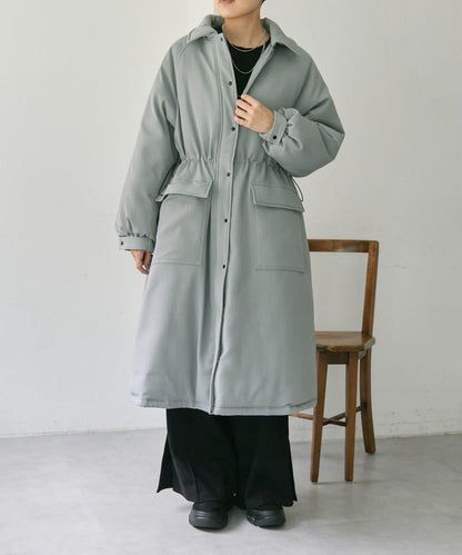 西川可變換廓形/可拆卸帽子/官網限定色回收羽絨長款【SUM1 STYLE(スミスタイル)】