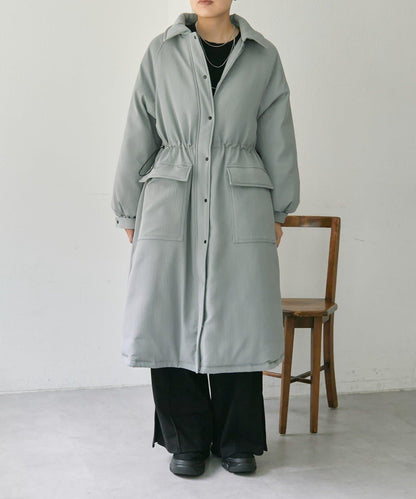 西川可變換廓形/可拆卸帽子/官網限定色回收羽絨長款【SUM1 STYLE(スミスタイル)】