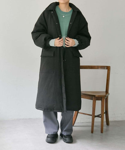 西川可變換廓形/可拆卸帽子/官網限定色回收羽絨長款【SUM1 STYLE(スミスタイル)】