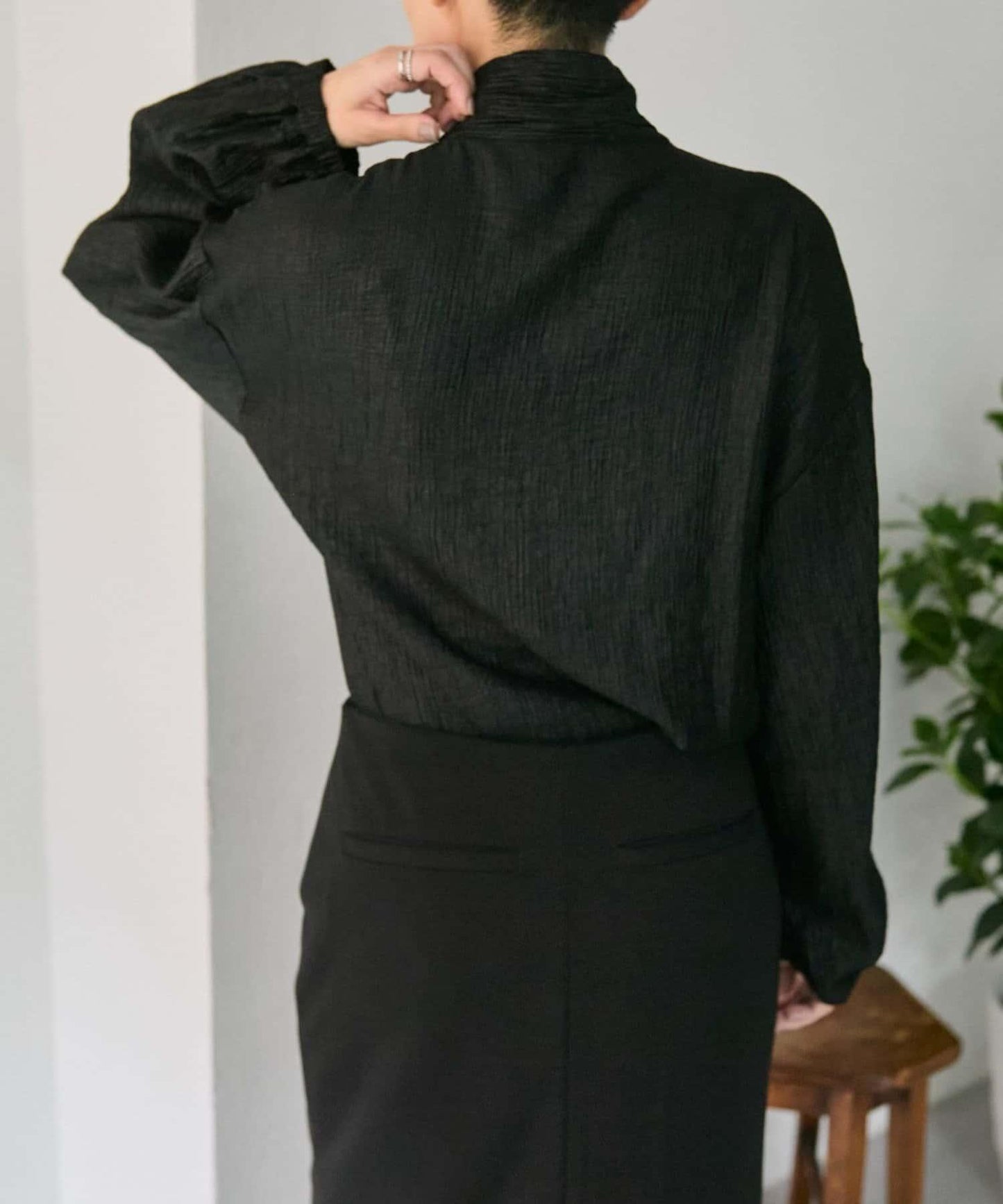 帶領帶/帶蝴蝶結襯衫【SUM1 STYLE(スミスタイル)】