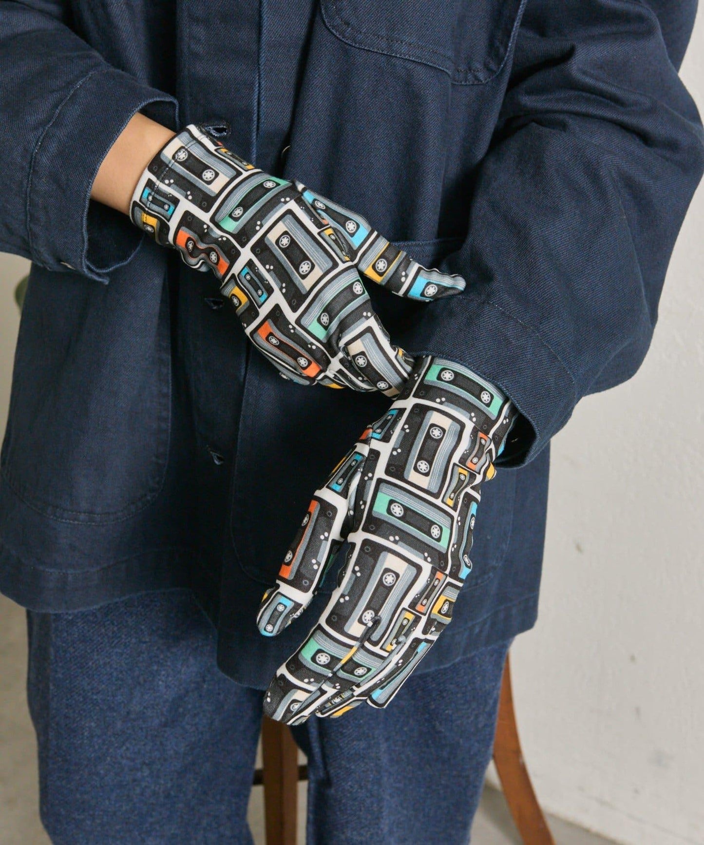 【CRISPINO VALENTINO】全印花手套