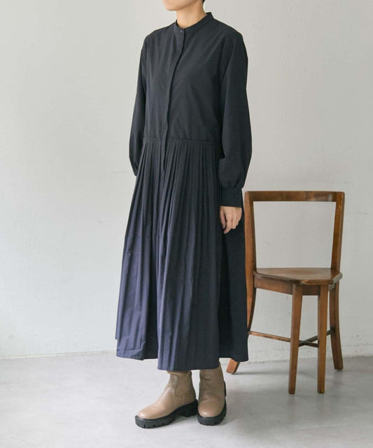 褶皺連衣裙【SUM1 STYLE(スミスタイル)】