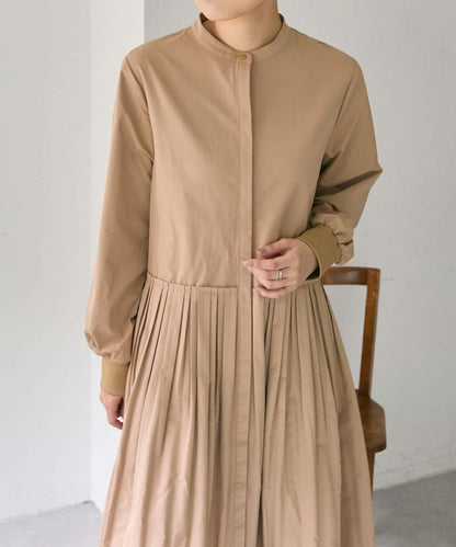 褶皺連衣裙【SUM1 STYLE(スミスタイル)】