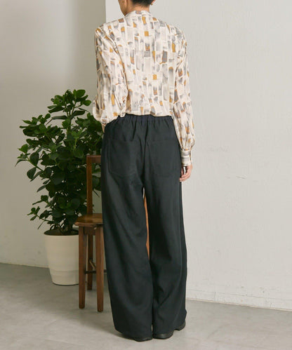 前後拼接雙色長褲【SUM1 STYLE】