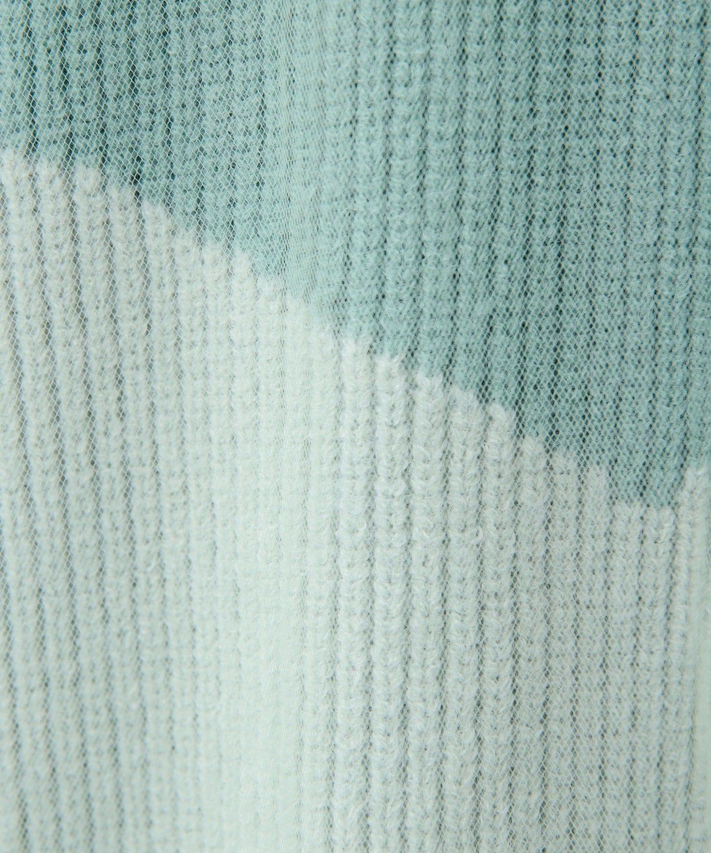 拼接設計撞色透視針織衫【SUM1 STYLE(スミスタイル)】