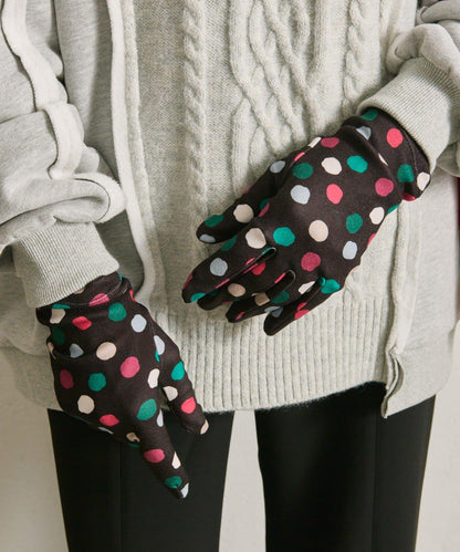 【CRISPINO VALENTINO】全印花手套