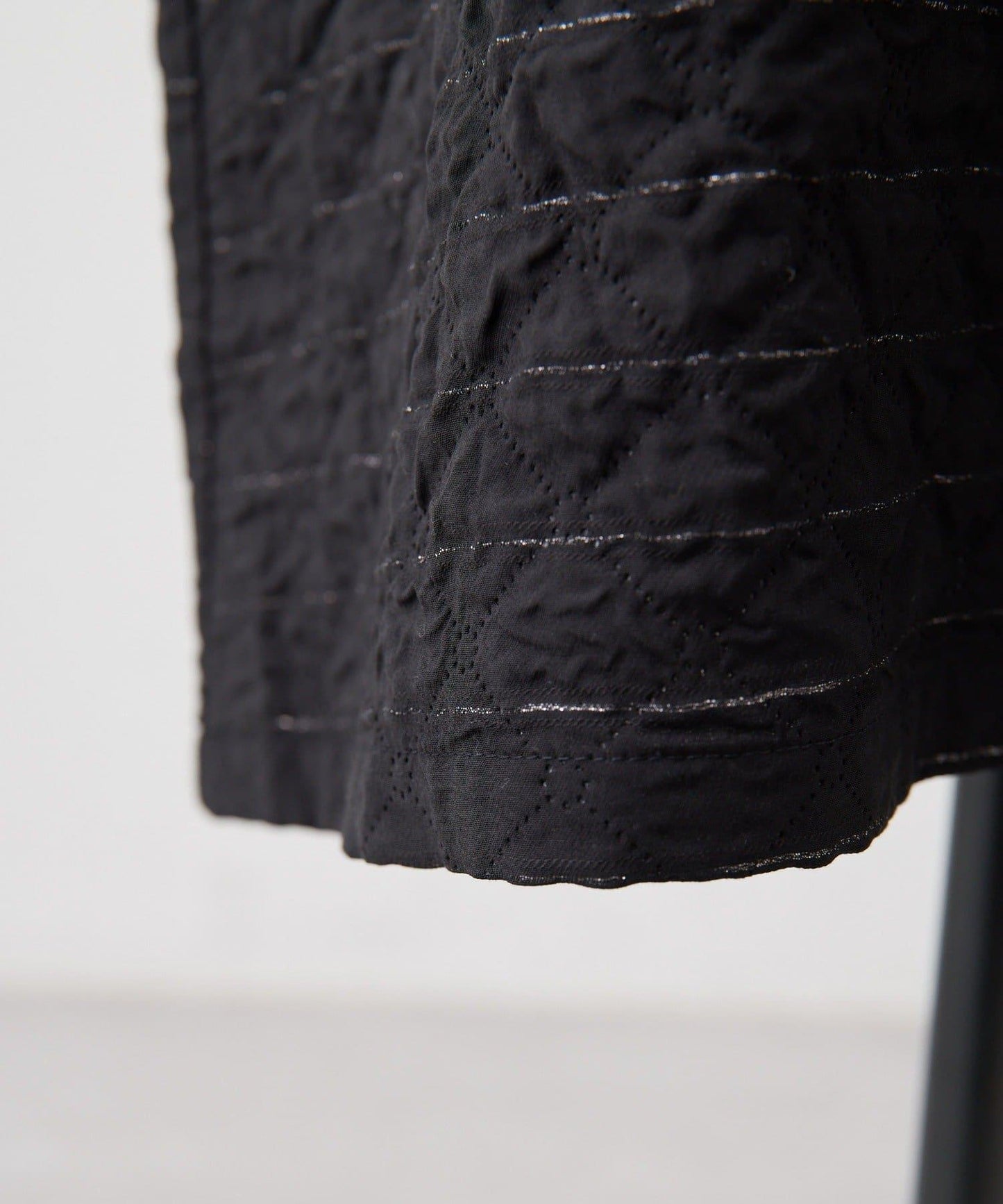 《オケージョン/ストライプ》長袖褶皺連衣裙【SUM1 STYLE】