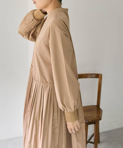 褶皺連衣裙【SUM1 STYLE(スミスタイル)】