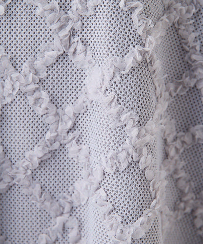 可伸縮透視蕾絲衛衣【SUM1 STYLE(スミスタイル)】