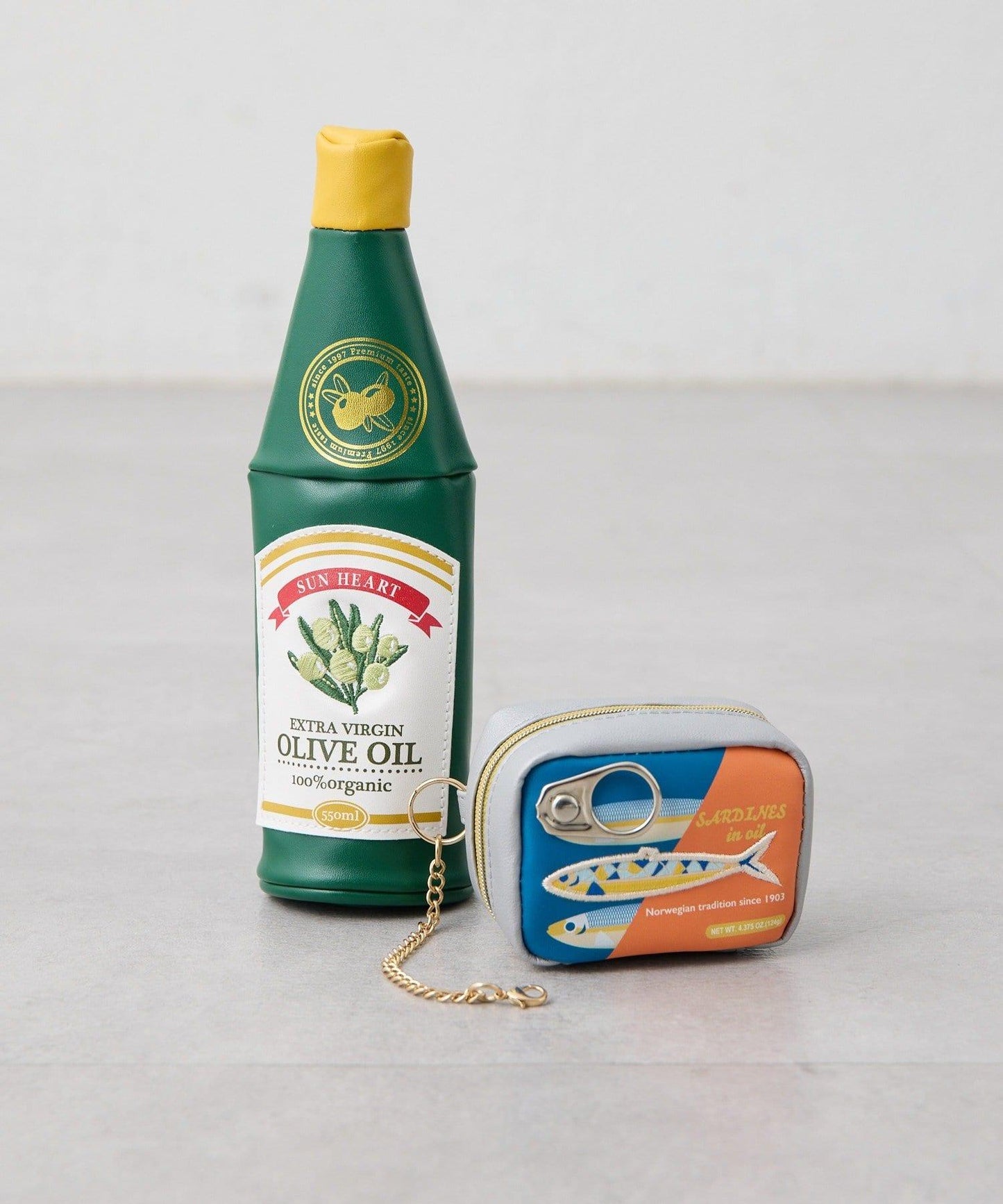 OLIVE&SARDINES/橄欖油瓶&油浸沙丁魚罐/收納包&環保袋