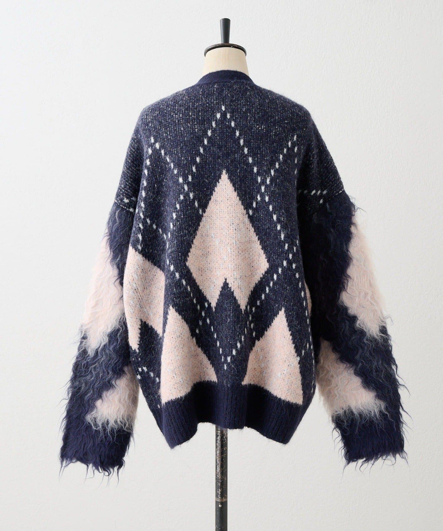 菱格針織開衫【SUM1 STYLE】