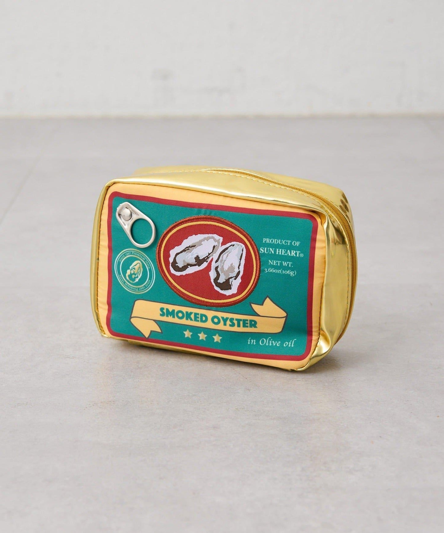 OYSTER&FISH/牡蠣罐頭&魚形收納包