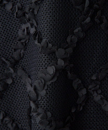 可伸縮透視蕾絲衛衣【SUM1 STYLE(スミスタイル)】