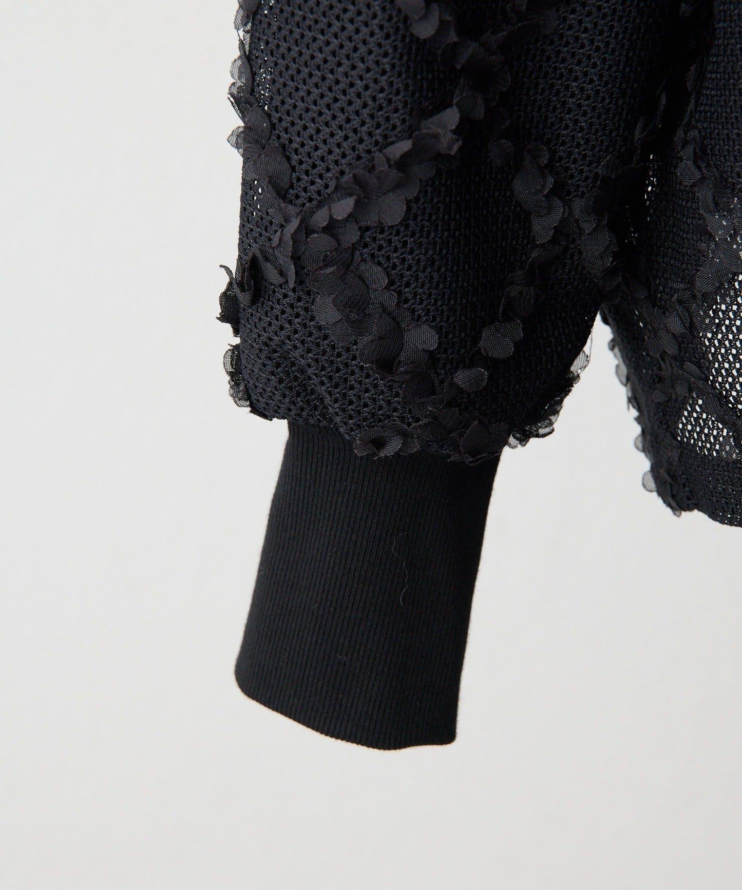 可伸縮透視蕾絲衛衣【SUM1 STYLE(スミスタイル)】