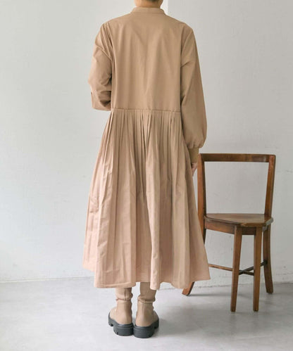 褶皺連衣裙【SUM1 STYLE(スミスタイル)】