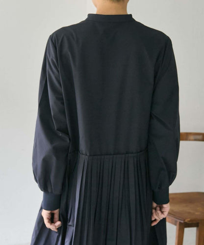 褶皺連衣裙【SUM1 STYLE(スミスタイル)】