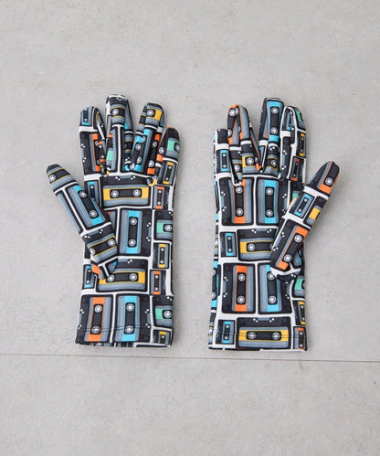 【CRISPINO VALENTINO】全印花手套