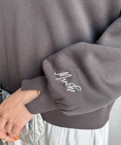 半拉鍊拼接連衣裙