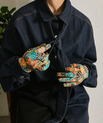 【CRISPINO VALENTINO】全印花手套