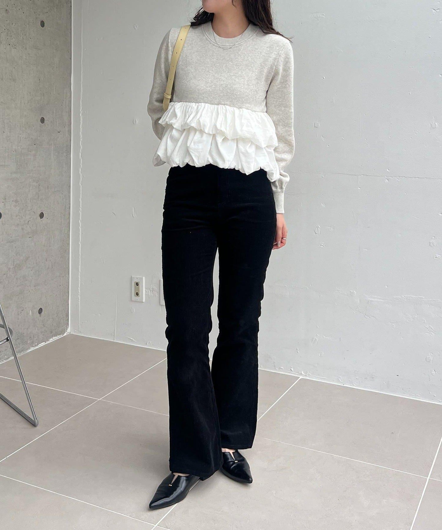 泡泡層疊套頭衫