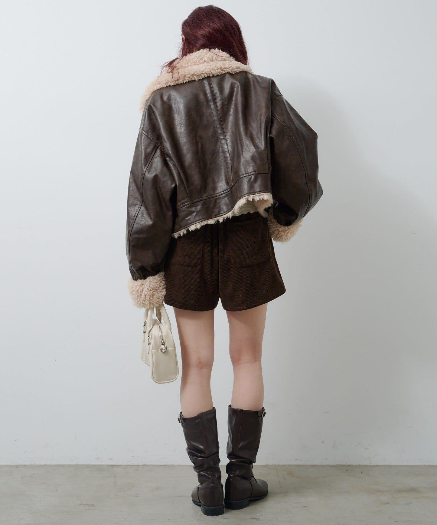 羊羔絨飛行夾克