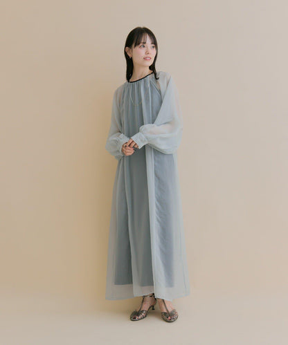 11/1（週六）12:00開始！【數量限定】【森川企畫】透視疊穿連衣裙套裝