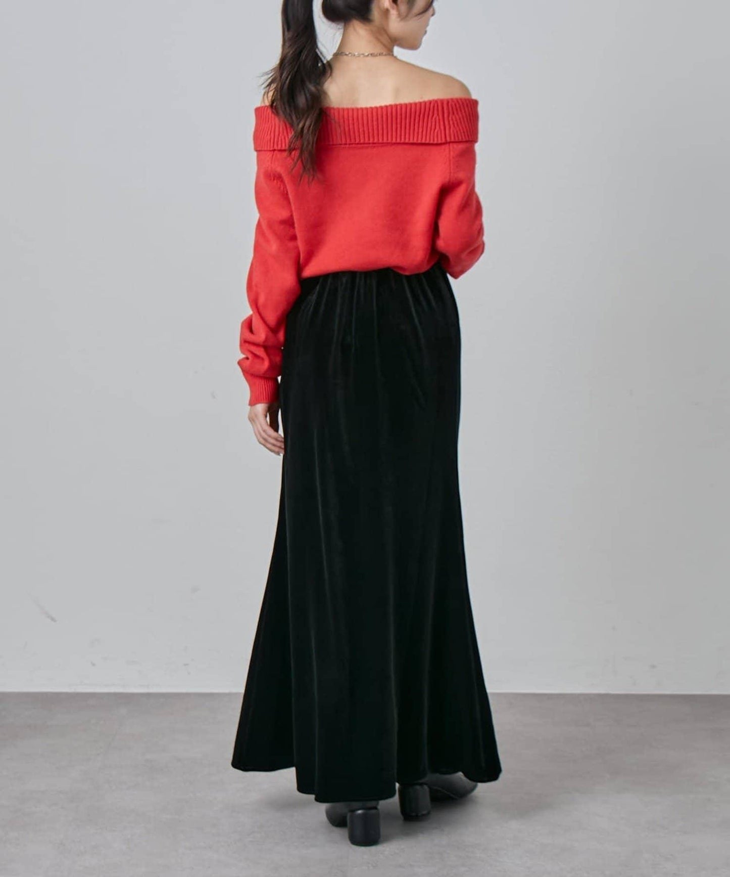 天鵝絨美人魚裙