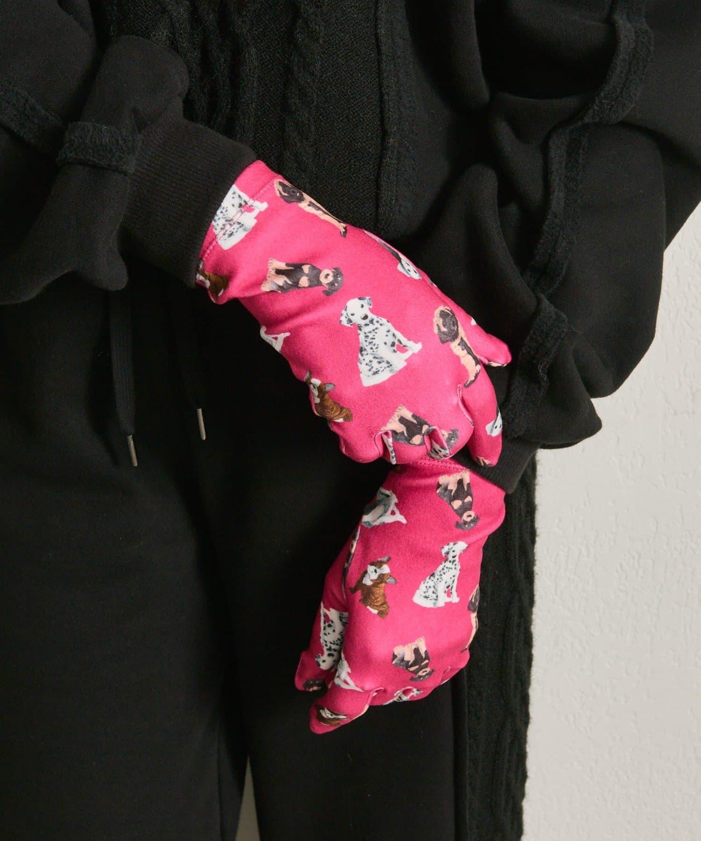 【CRISPINO VALENTINO】全印花手套