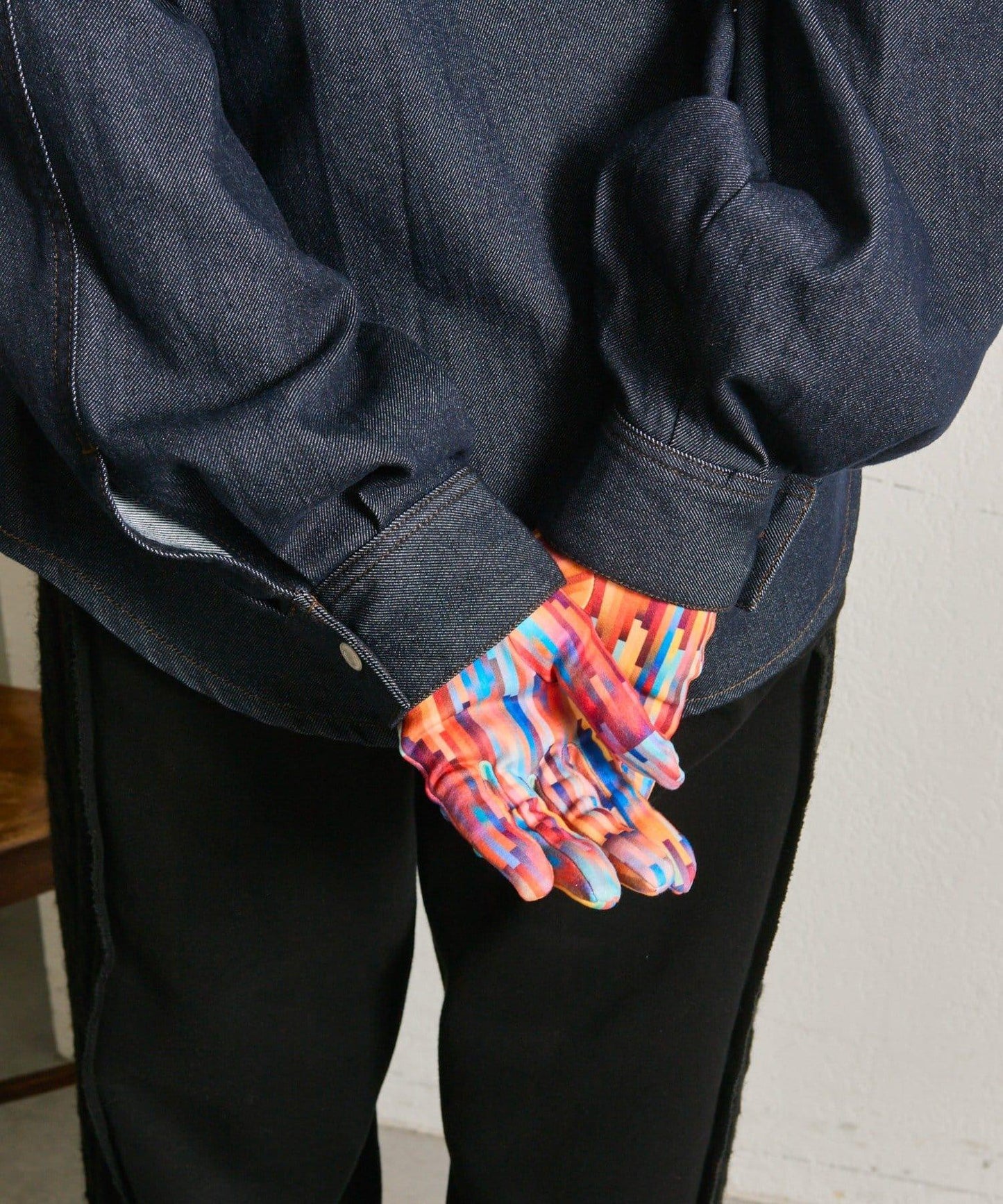 【CRISPINO VALENTINO】全印花手套