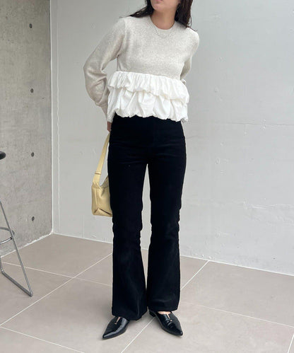 泡泡層疊套頭衫