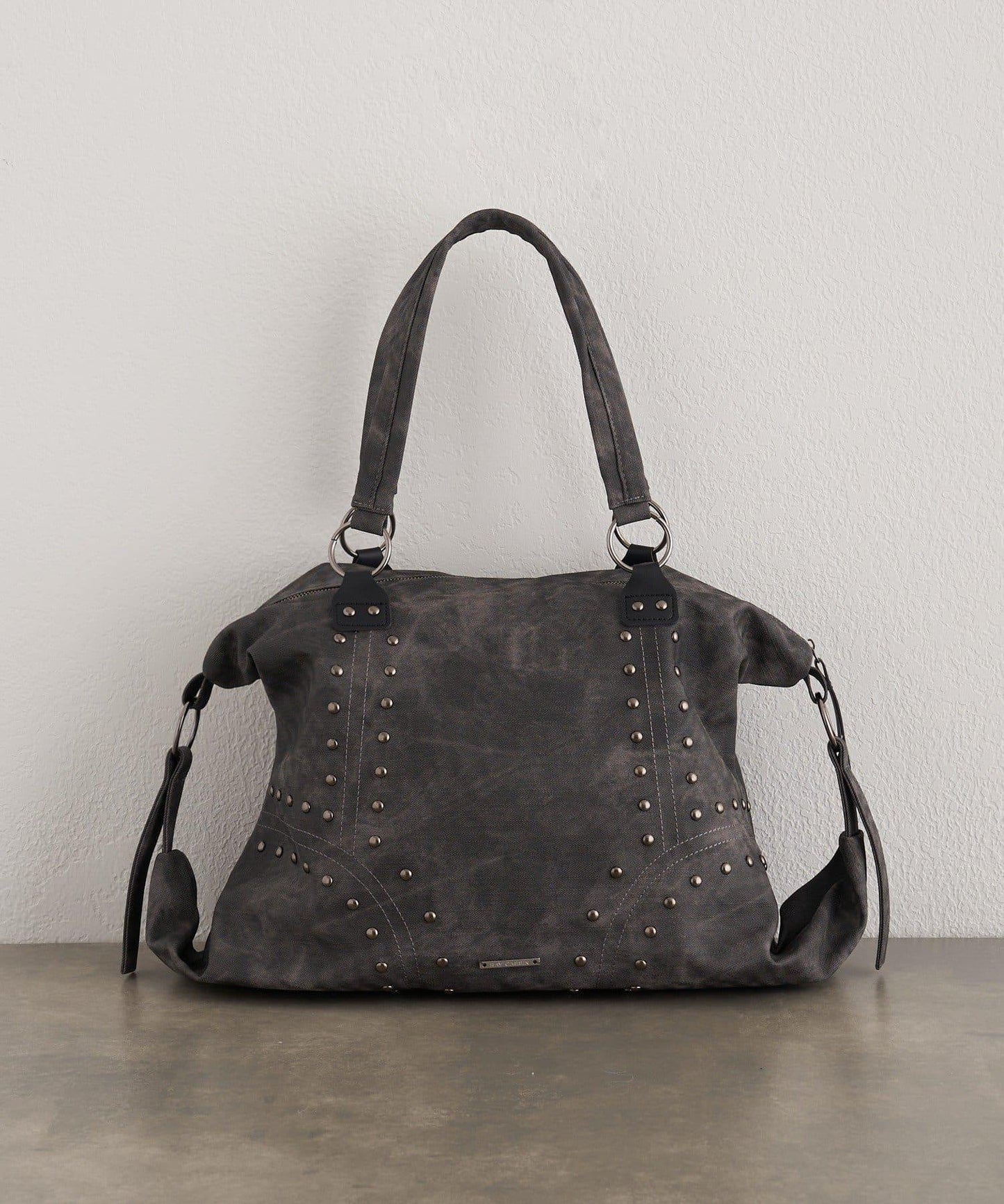 鉚釘裝飾托特包