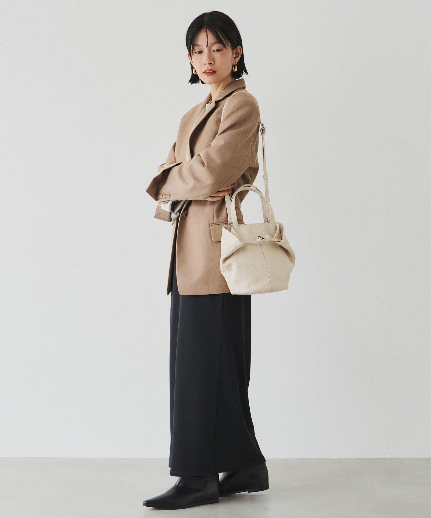 皮革2WAY迷你托特包