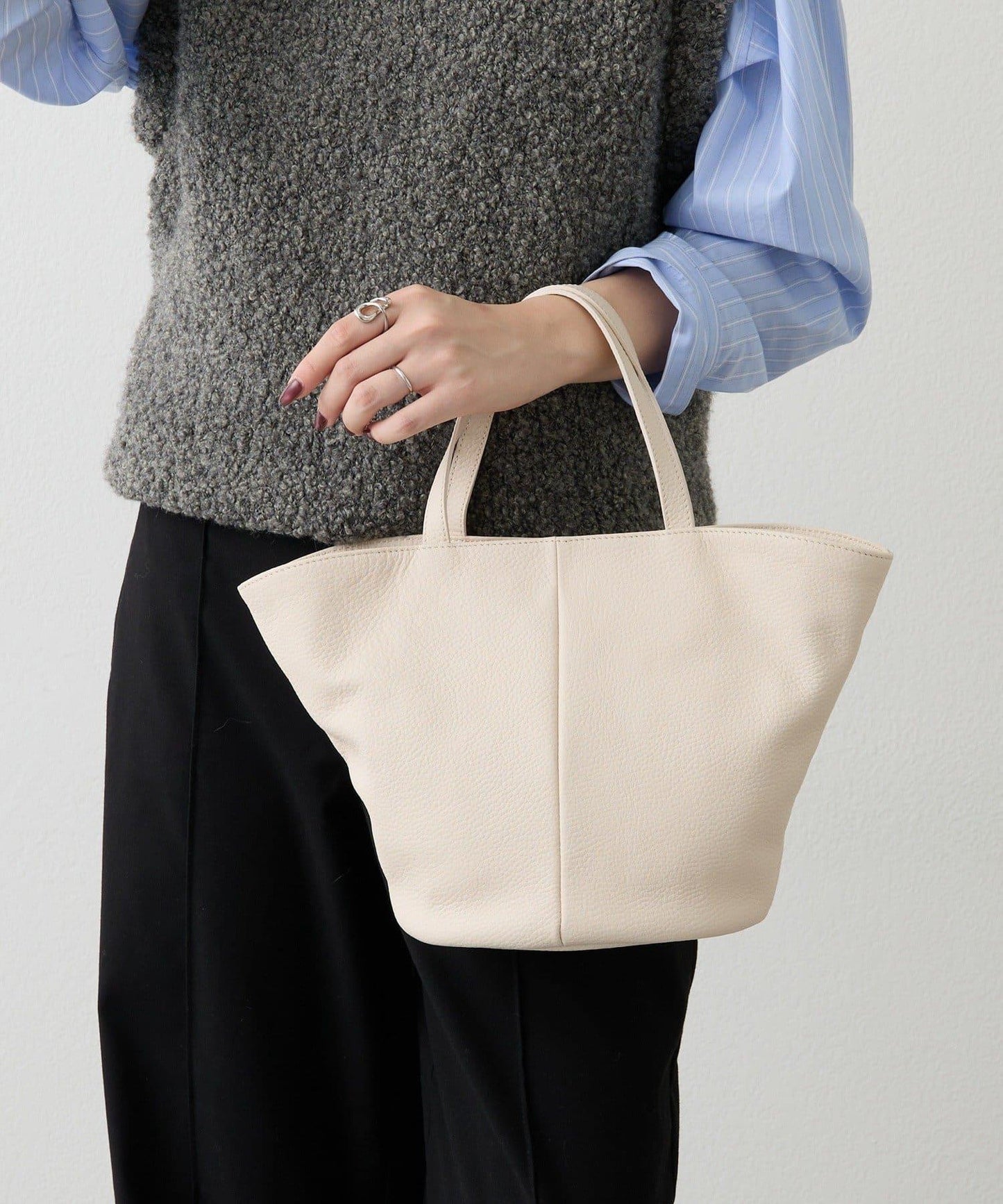 皮革2WAY迷你托特包