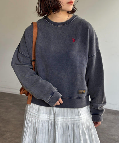 【U.S. POLO ASSN. 】加絨粉色衛衣