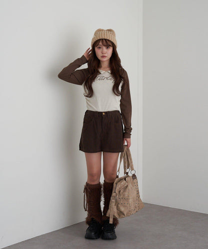 鉚釘裝飾托特包