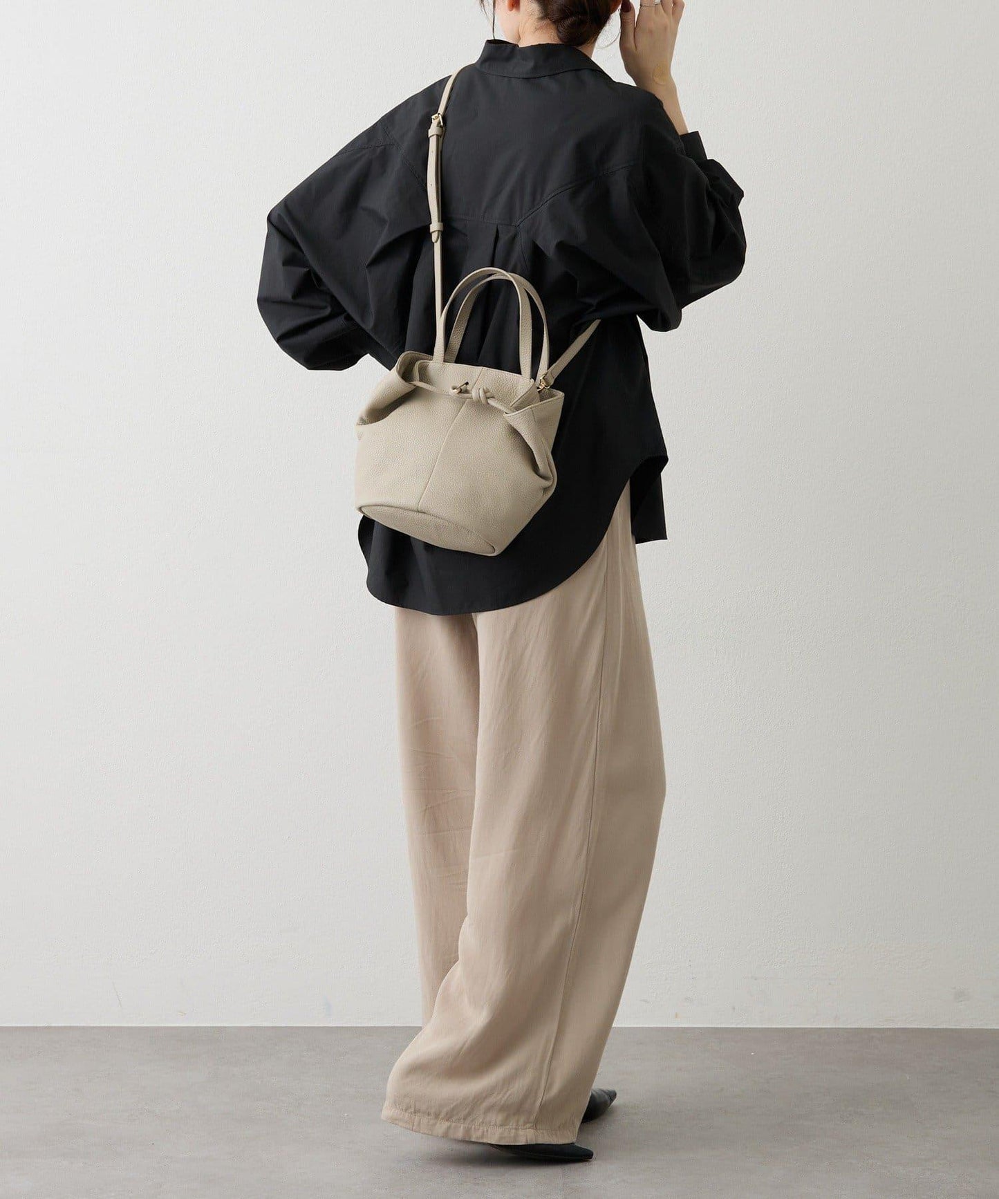 皮革2WAY迷你托特包