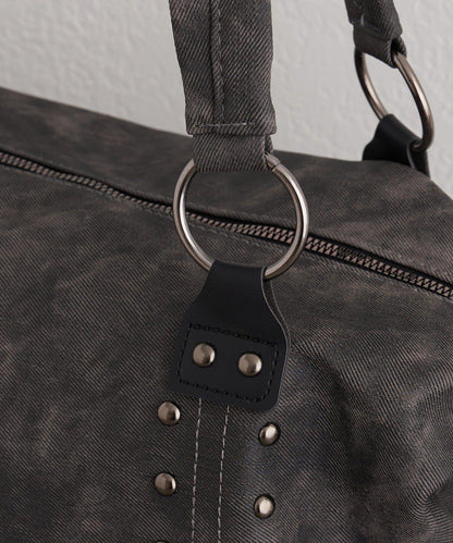 鉚釘裝飾托特包