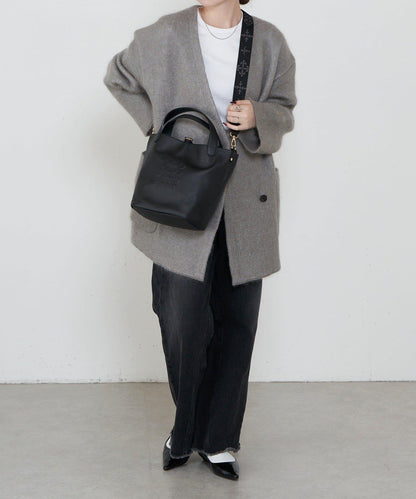 軟皮革2WAY迷你托特包