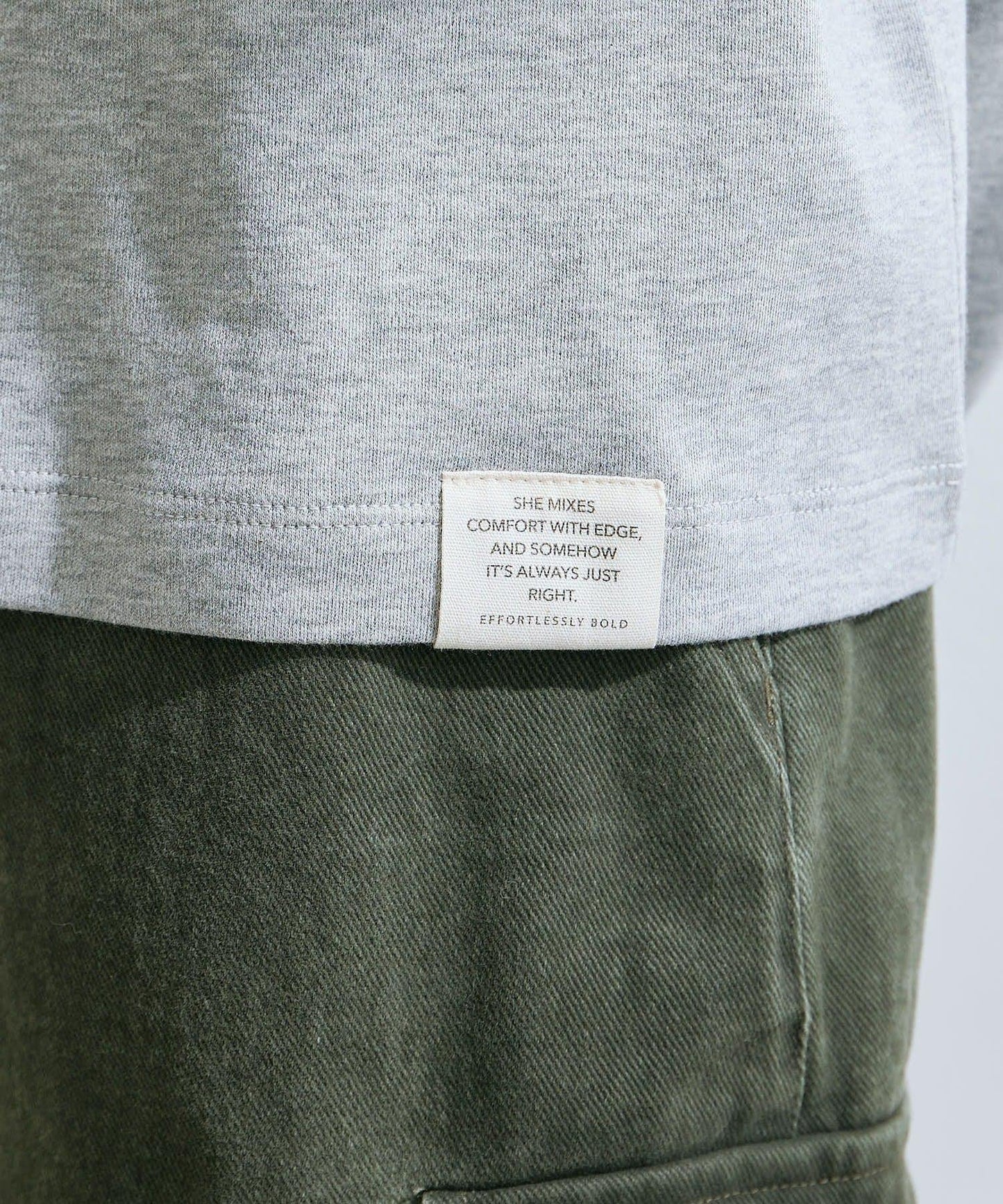 順滑磨毛雙面穿亨利領T恤