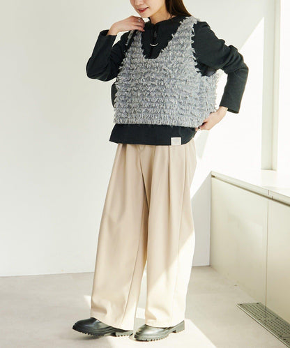 順滑磨毛雙面穿亨利領T恤