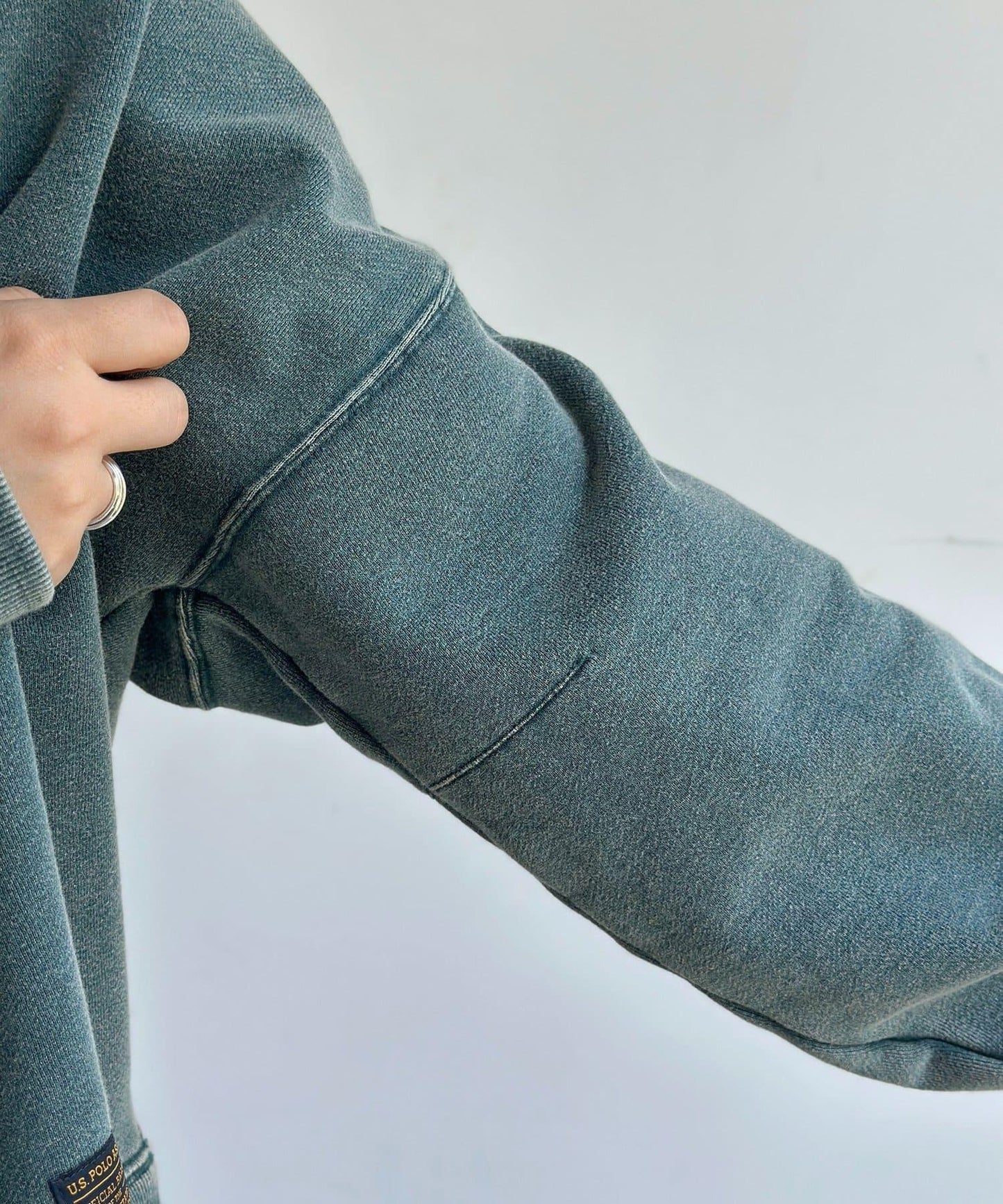 【U.S. POLO ASSN. 】加絨粉色衛衣