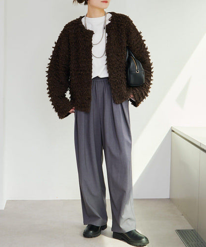 順滑磨毛雙面穿亨利領T恤