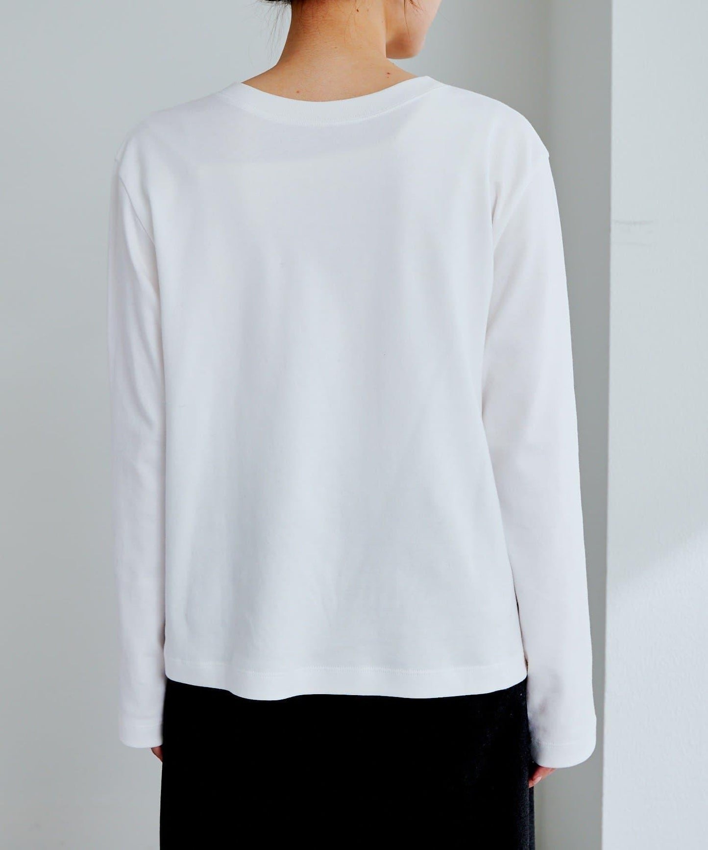 順滑磨毛雙面穿亨利領T恤