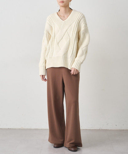 【earthy_】衛衣寬鬆休閒長褲