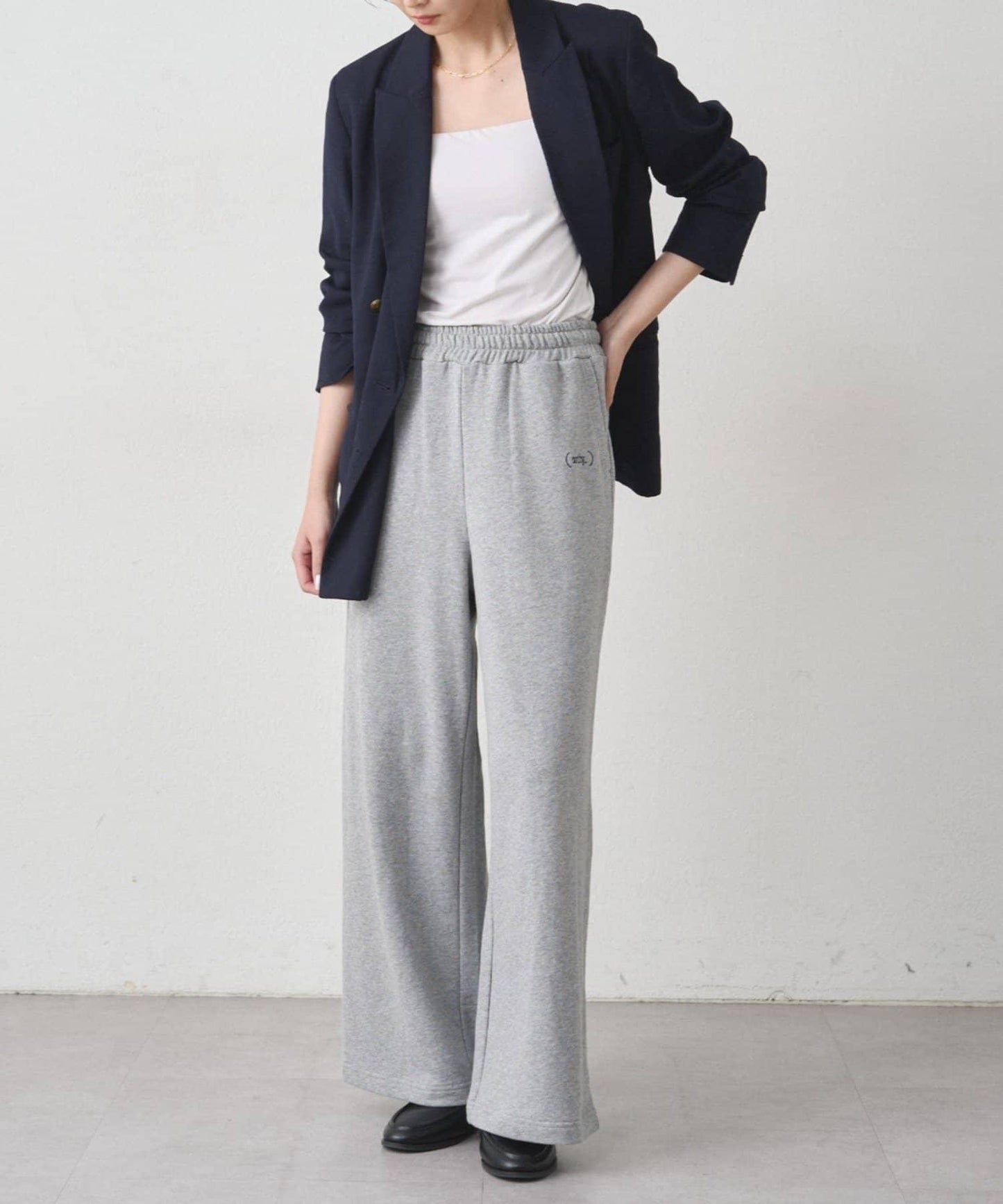 【earthy_】衛衣寬鬆休閒長褲