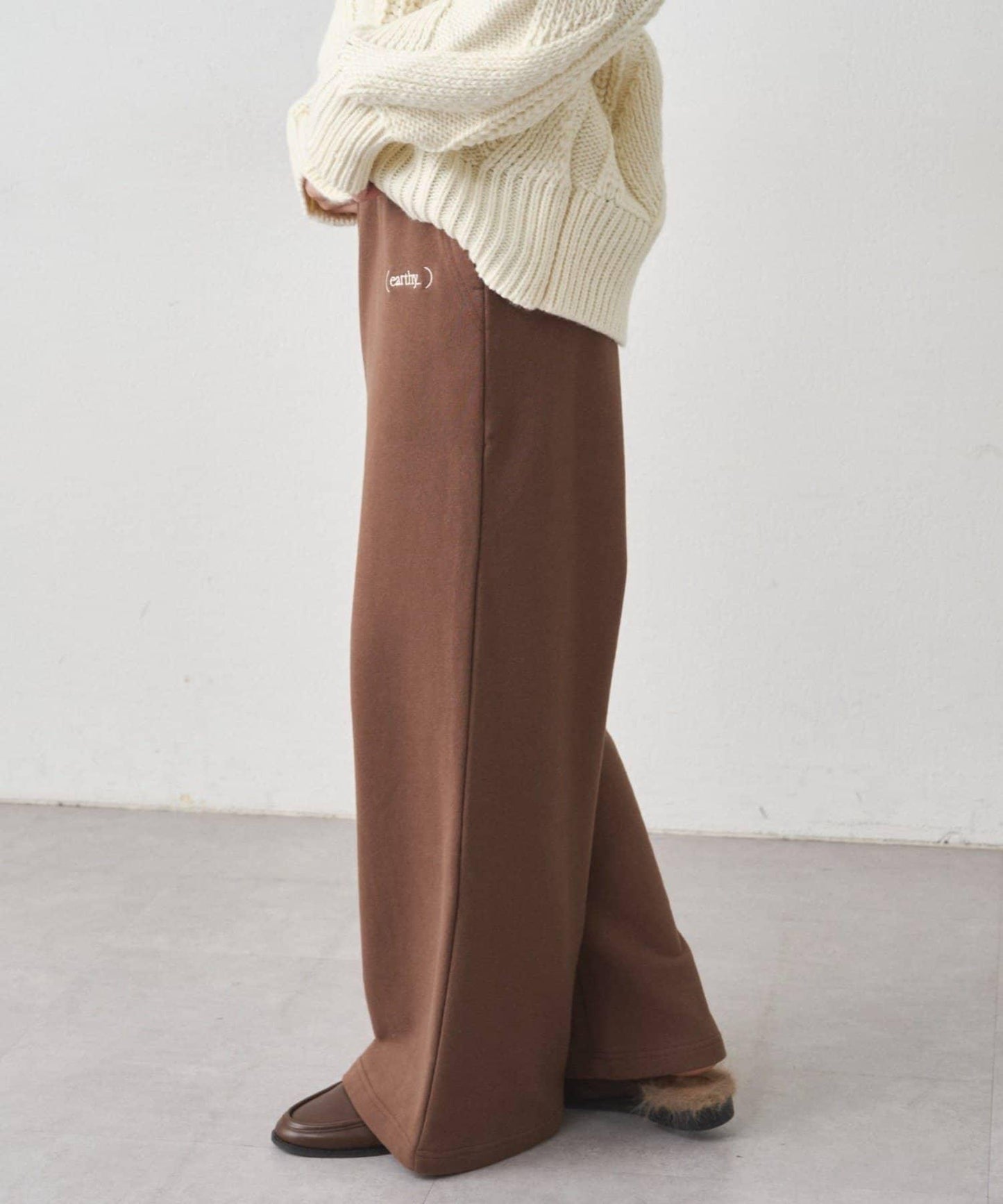 【earthy_】衛衣寬鬆休閒長褲