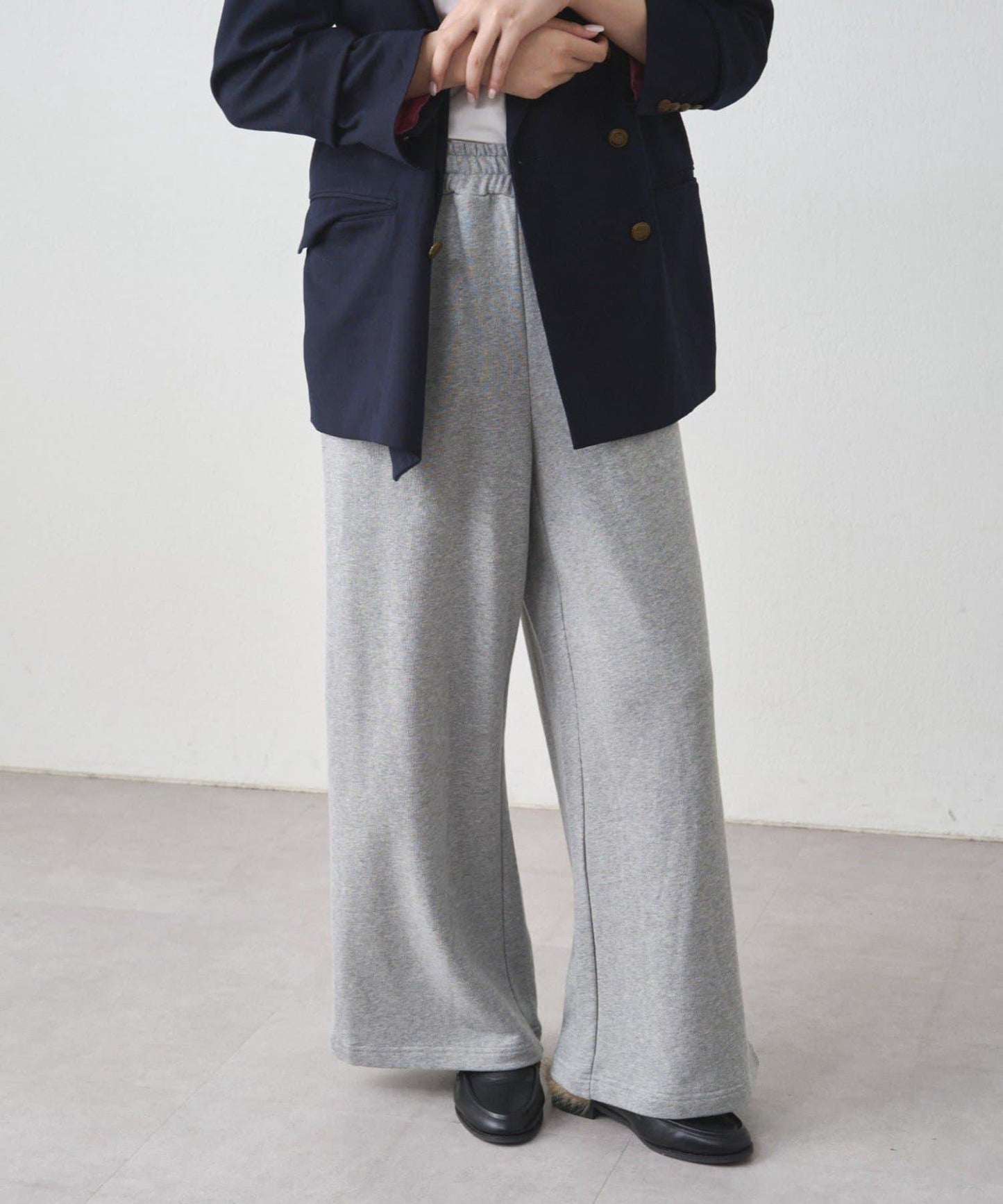 【earthy_】衛衣寬鬆休閒長褲