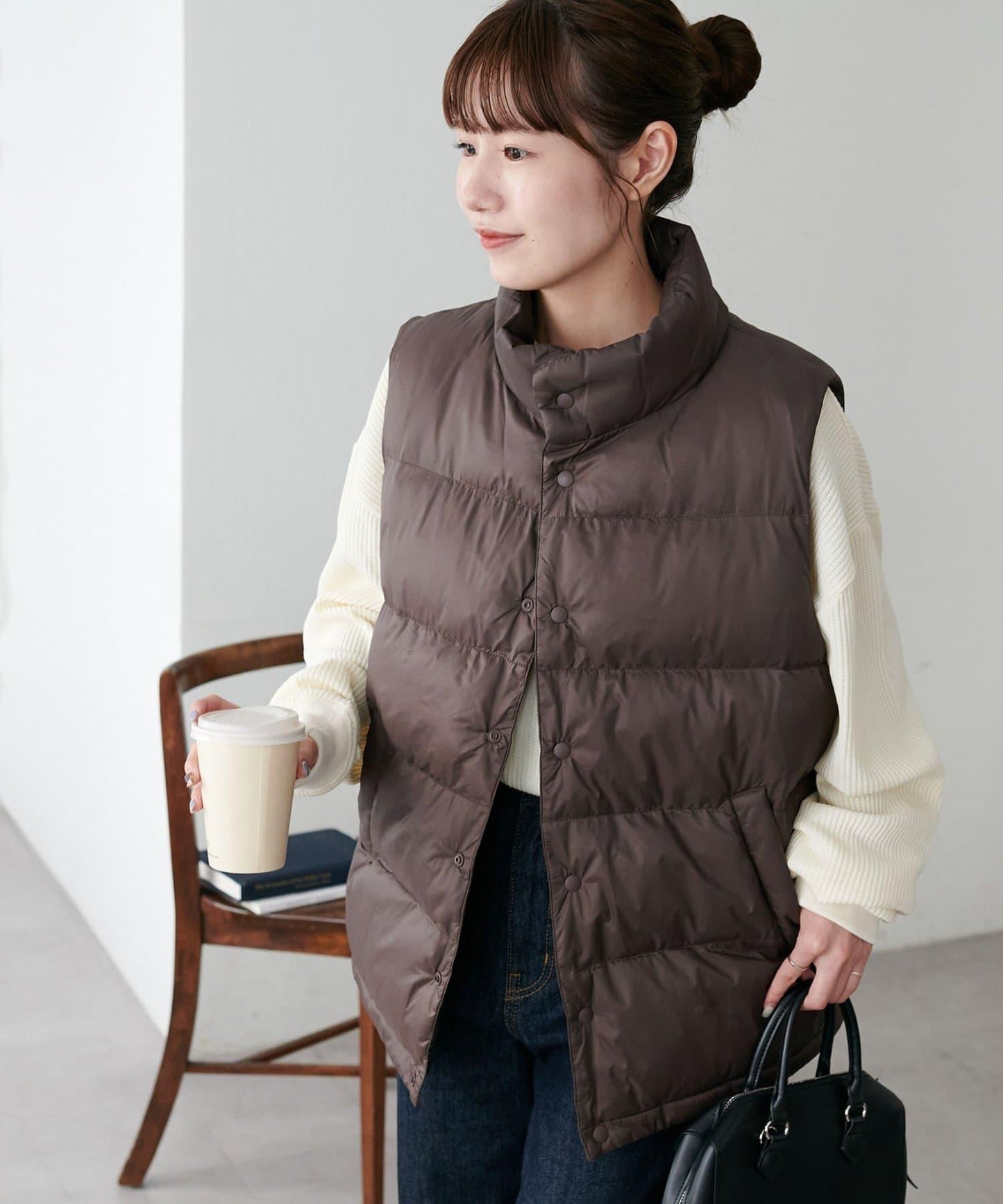 【Discoat】【男女同款】防撕裂尼龍加棉馬甲