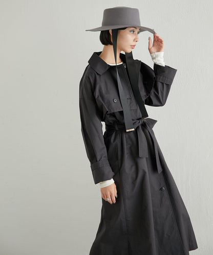 【ear PAPILLONNER】帶蝴蝶結毛氈帽【SUM1STYLE】