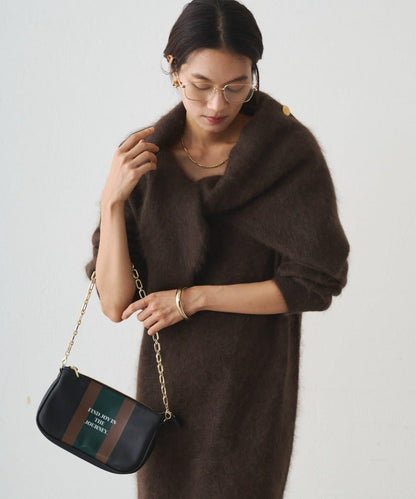 【Loungedress】【GALENA】線條迷你包